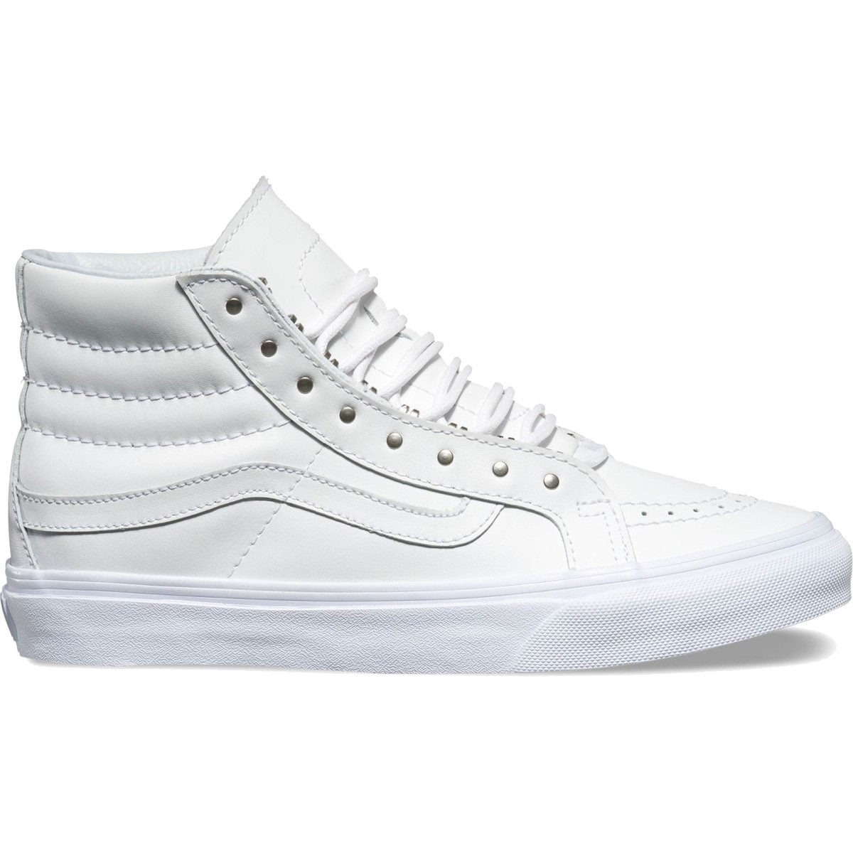 vans sk8 hi slim true white