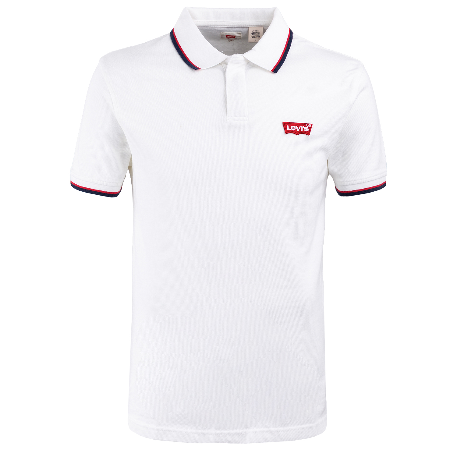 levis white polo