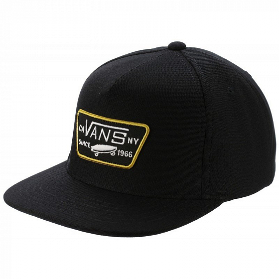 vans black snapback