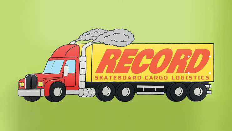 WHAT'S NEW: RECORD SKATEBOARDS