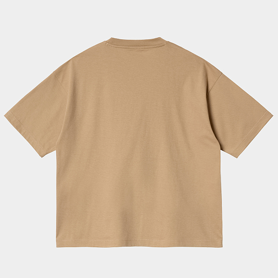 

Футболка Carhartt Wip, Dusty h brown;оранжевый, W' S/S Chester T-Shirt 2022 DUSTY H BROWN