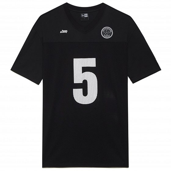 

Футболка New Era, Черный;blk, Faces And Laces Football Jersey 2022 blk