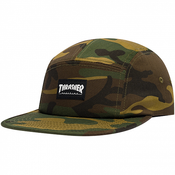 thrasher 5 panel cap