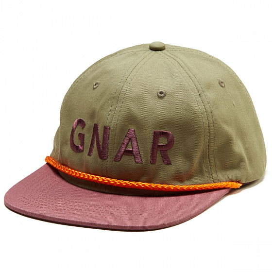 

Кепка Gnarhunters, Green;purple;хаки;красный, Gnar Snapback 2023 GREEN/PURPLE