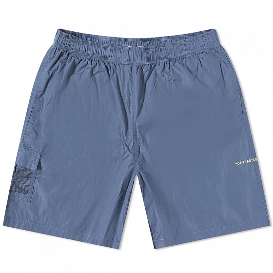 

Шорты Pop Trading Company, Синий;coastal fjord, Painter Shorts 2022 coastal fjord