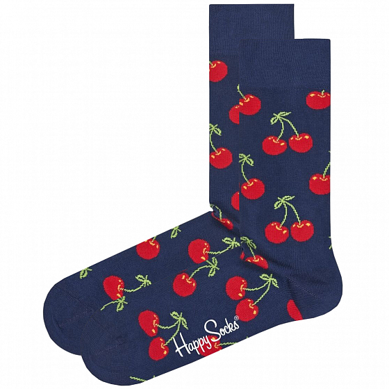 

Носки Happy Socks, Синий;multi, Cherry Sock MULTI