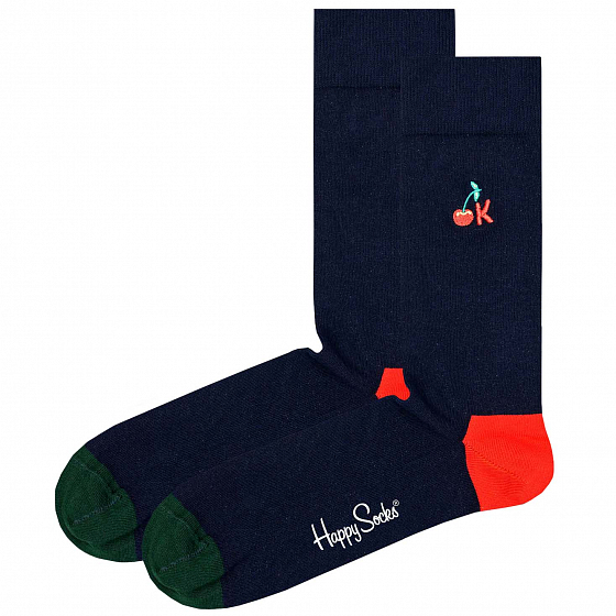 

Носки Happy Socks, Черный;multi, Embroidery Its Ok Sock MULTI