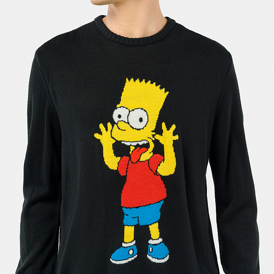 

Свитер Billabong, Черный;black, Simpsons Family Sweater BLACK