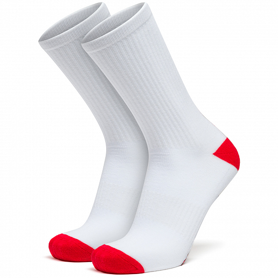 

Носки Hammer Mfg, Белый;серый;white;danger red, Danger Socks 2022 WHITE/DANGER RED