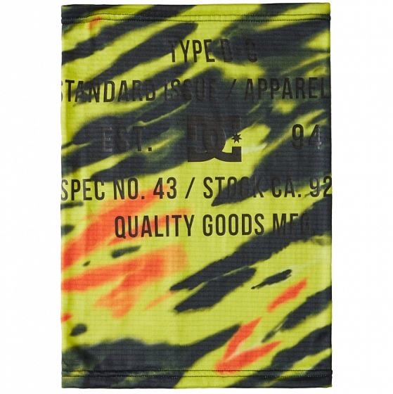 

Гейтор Dc, Черный;зеленый;angled tie dye sulph, Canvas M Neckwarmer 2022 ANGLED TIE DYE SULPH