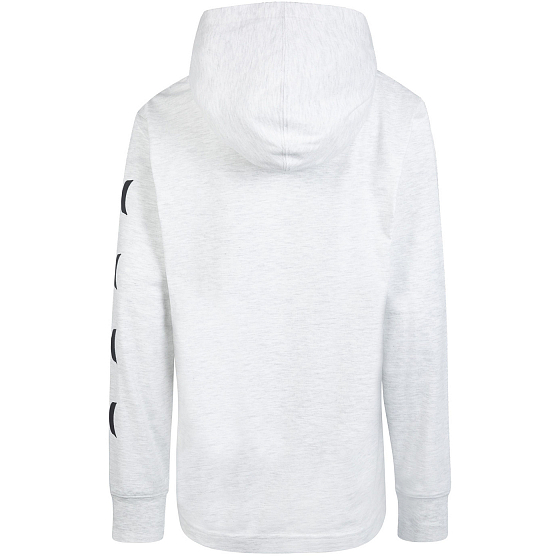 

Лонгслив Hurley, Белый;birch heather, Graphic Hooded Pullover 2023 BIRCH HEATHER