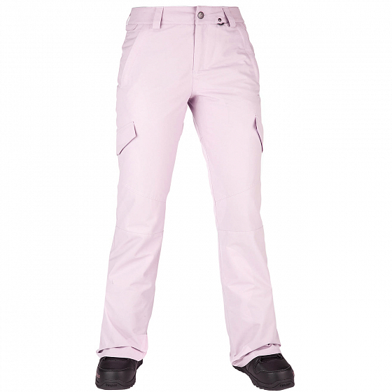 

Штаны Volcom, Hazey pink;белый, Bridger Insulated Pant 2021 HAZEY PINK