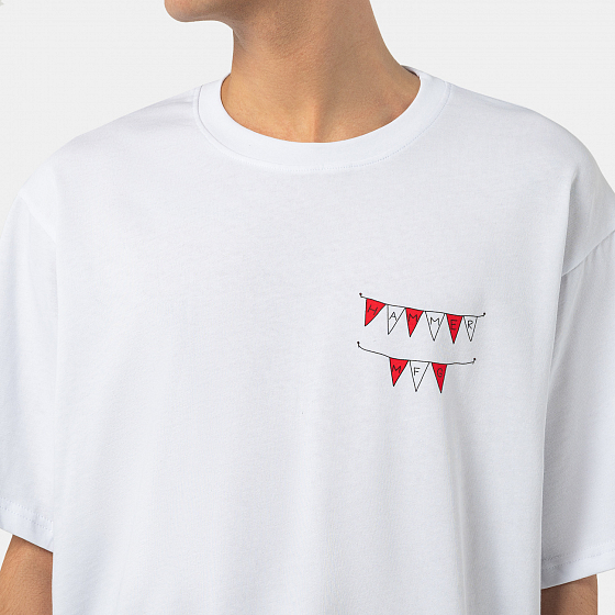 

Футболка Hammer Mfg, Белый;festive white, Fair T-Shirt 2023 FESTIVE WHITE