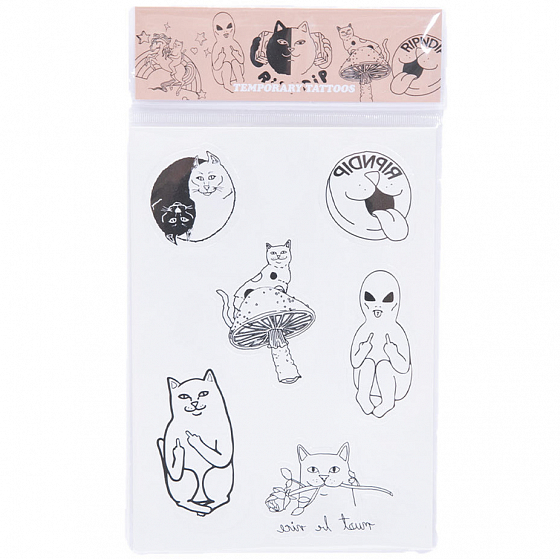 

Наклейка Ripndip, Assorted;белый, Tattoo Pack 2022 ASSORTED