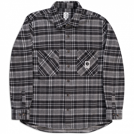 

Рубашка Polar Skate Co, Серый;graphite, Flannel Shirt 2022 GRAPHITE