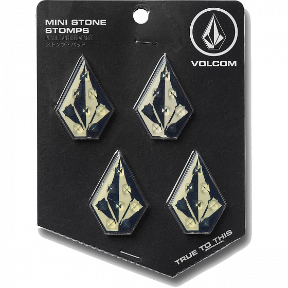 

Наклейка на доску Volcom, Черный;серый;black, Mini Stone Stomps 2020 BLACK