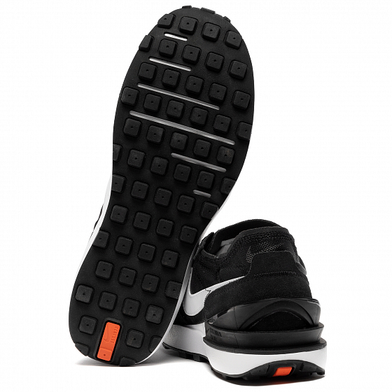 

Кроссовки Nike, Черный;серый;black;white-orange, W Nike Waffle One BLACK/WHITE-ORANGE