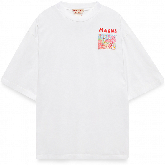 

Футболка Marni, Белый;white, T-Shirt White 2023 White