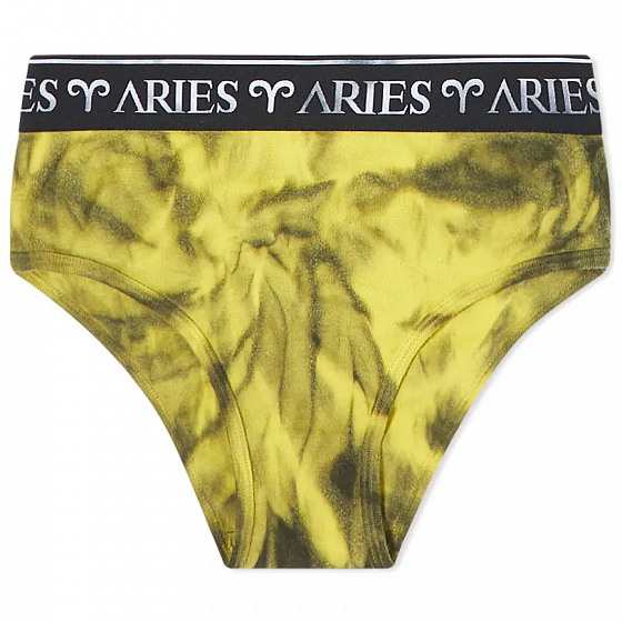 

Трусы Aries, Желтый;хаки;multi, Tie-Dye High-Waisted Briefs 2022 MULTI