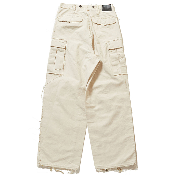 Брюки SUGARHILL Raw-edge Canvas Cargo Pants FW24 купить в интернет