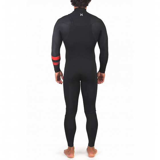 

Гидрокостюм Hurley, Черный;розовый;серый;black, M Advantage 4/3Mm Fullsuit BLACK