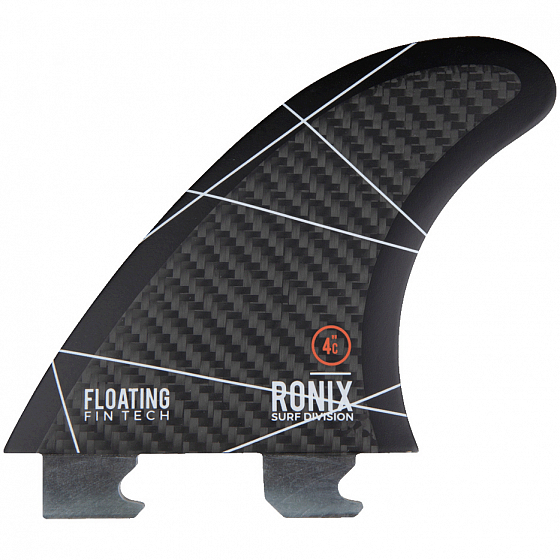 

Фины Ronix, Серый;черный;charcoal, 4.0 In - Floating Fin-S 2.0 Tool-Less Fiberglass - Center Charcoal