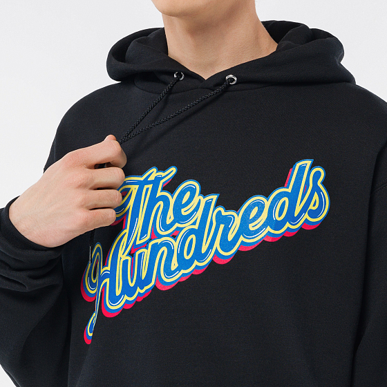 

Толстовка The Hundreds, Черный;black, Moon Slant Pullover 2022 BLACK