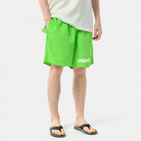 

Бордшорты Stussy, Зеленый;розовый;green, Sport Water Short 2022 GREEN