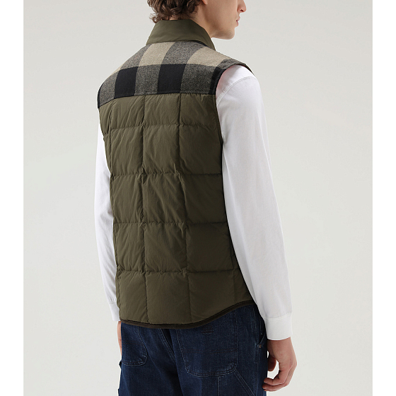 

Жилет пуховый Woolrich, Black;черный;серый, Heritage Terrain Vest 2023 BLACK