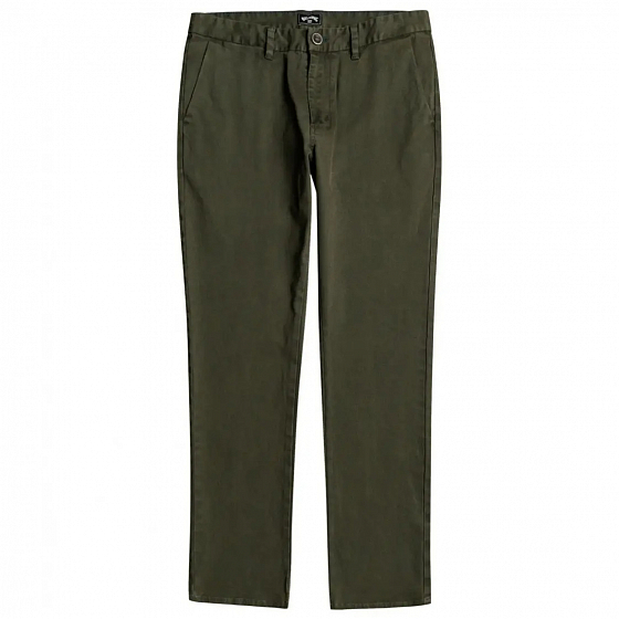 

Брюки Billabong, Черный;хаки;зеленый;dark olive, 73 Chino DARK OLIVE