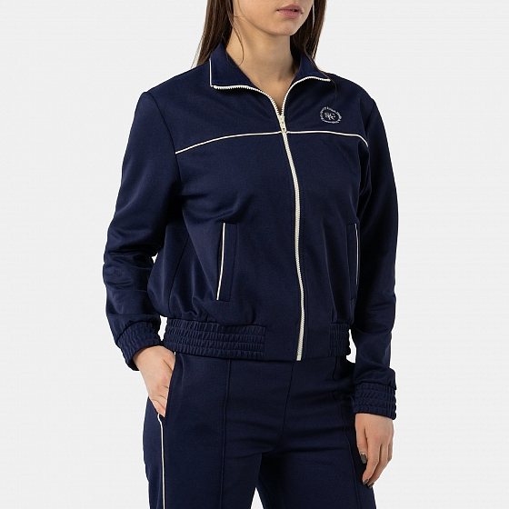 

Толстовка Sporty &Amp; Rich, Черный;красный;navy, Track Jacket 2023 NAVY