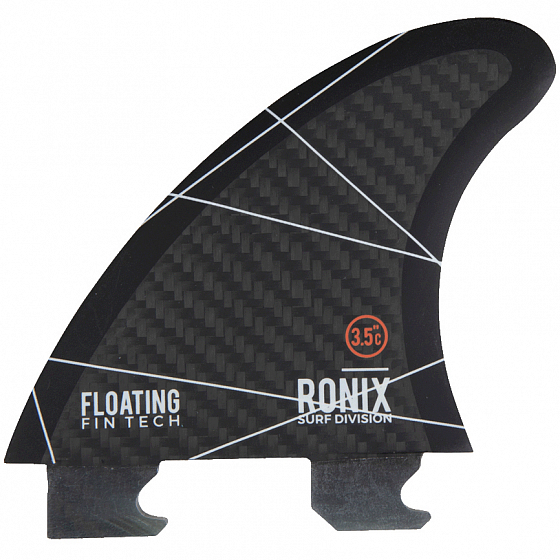 

Фины Ronix, Черный;серый;charcoal, 3.5 In - Floating Fin-S 2.0 Tool-Less Fiberglass - Center 2022 Charcoal