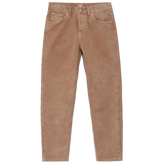 carhartt wip newel pant hamilton brown