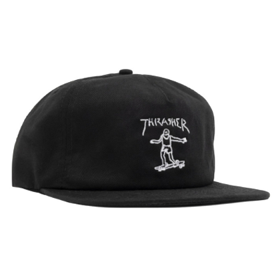 

Кепка Thrasher, Black;черный, Gonz Logo Snapback 2023 BLACK