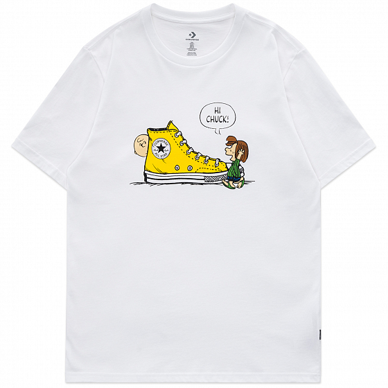 

Футболка Converse, Белый;white, Peanuts Chuck S/S Tee 2022 White