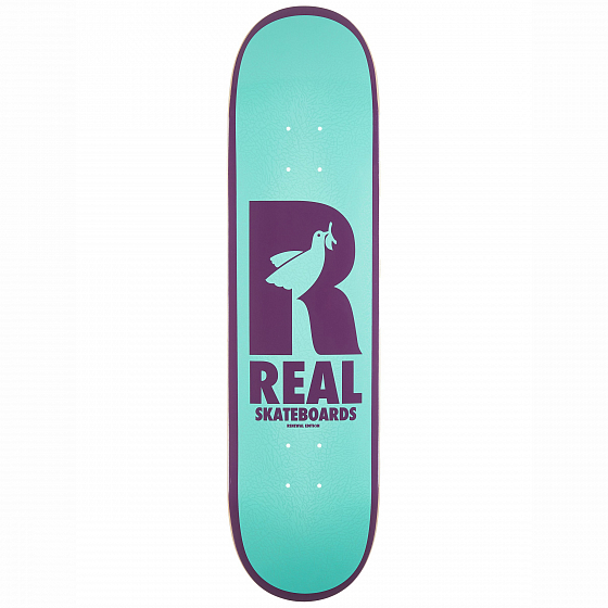 

Дека скейтборд Real Skateboards, Мятный;фиолетовый;8;06, Doves Redux Pp 2022 8,06