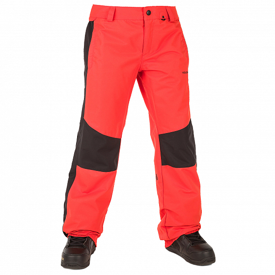 

Штаны Volcom, Orange shock;красный, Hotlapper Pant 2023 ORANGE SHOCK