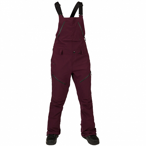 

Полукомбинезон Volcom, Розовый;черный;оранжевый;merlot, Elm Stretch Gore Bib Overall 2022 MERLOT