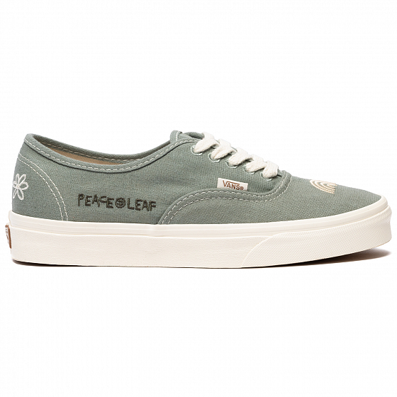 

Низкие кеды Vans, Серый;белый;(eco theory) green milieu;marshmallow, Ua Authentic 2022 (ECO THEORY) GREEN MILIEU/MARSHMALLOW