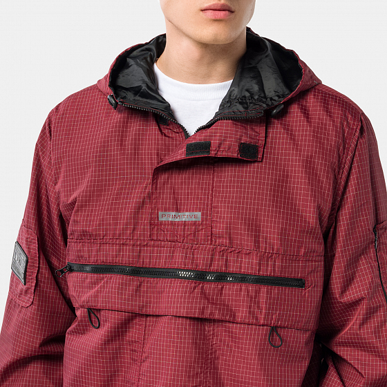 

Анорак Primitive, Красный;burgundy, Tactical Anorak Jacket 2022 Burgundy