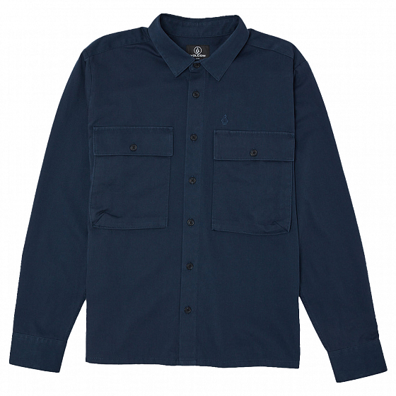 

Рубашка Volcom, Navy;синий, Louie Lopez Long Sleeve Work Shirt 2023 NAVY