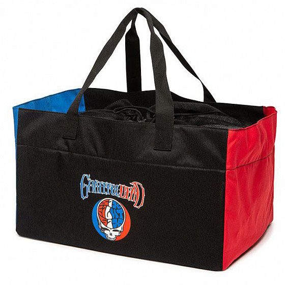 

Сумка дорожная 686, Grateful dead;черный;красный, Storage Gear Bag 2023 GRATEFUL DEAD