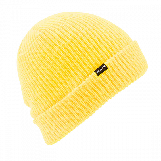 

Шапка Volcom, Черный;красный;белый;желтый;citron, Sweep Beanie 2023 CITRON