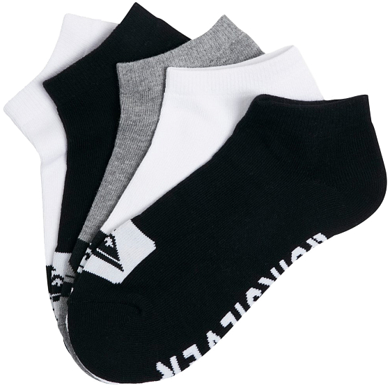 

Носки Quiksilver, Черный;белый;assorted, 5 Ankle Pack M Sock 2022 ASSORTED