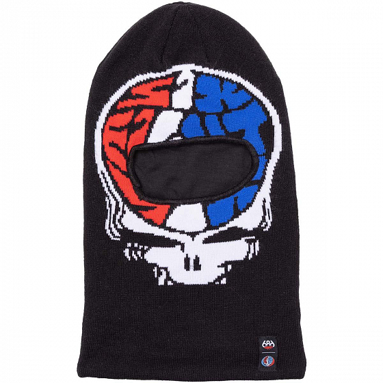 

Балаклава 686, Black;черный;серый, Grateful Dead Balaclava 2023 BLACK