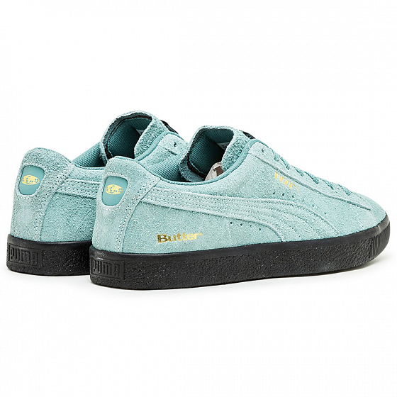 

Низкие кеды Puma, Мятный;черный;белый;mineral blue-puma black, Suede Vtg Hs Butter Goods 2022 MINERAL BLUE-PUMA BLACK