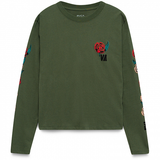 

Лонгслив Rvca, Зеленый;cactus, Framed Ls J Tees Cactus