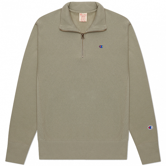 champion reverse weave half zip sweatshirt