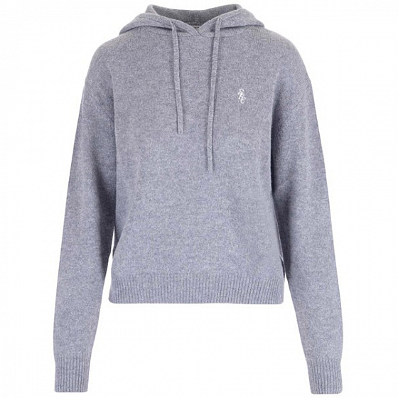 

Толстовка Sporty &Amp; Rich, Серый;розовый;оранжевый;синий;черный;navy, Src Cashmere Hoodie 2023 NAVY