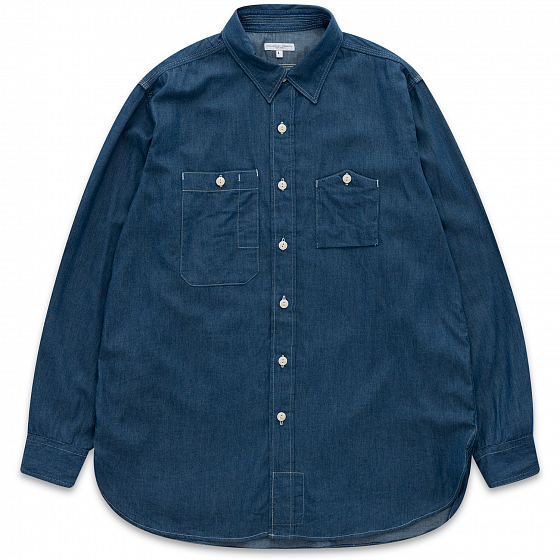 engineered garments denim shirt